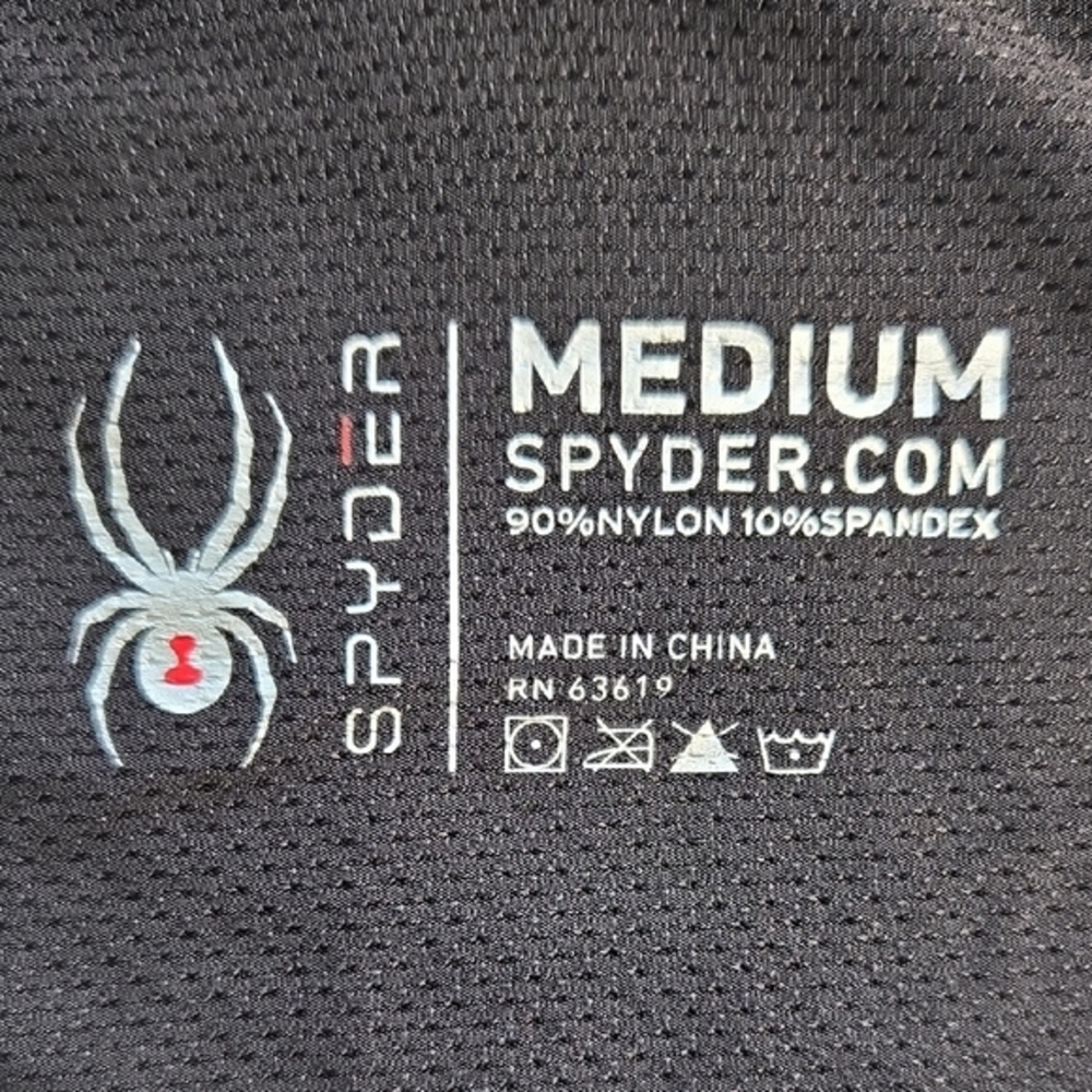 Spyder Black Boxer Briefs with Performance Fabric - Picture 2 of 4